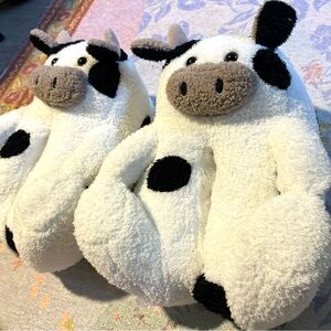 Cute Cow Slippers
